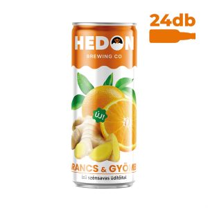 Narancs-Gyömbér üdítő – 24db